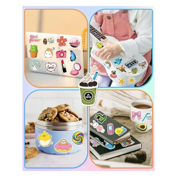 Vinyl Waterproof Stickers for Kids Girls Teens