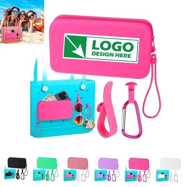 Silicone Wallet for Bogg Bag Phone Holder