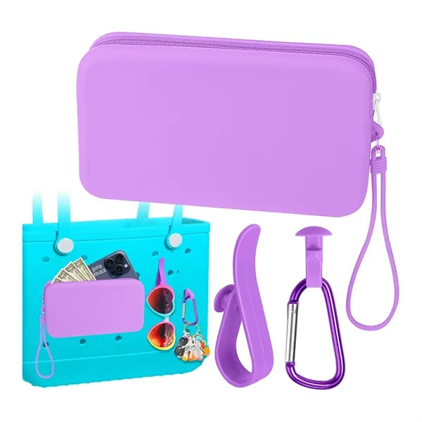 Silicone Wallet for Bogg Bag Phone Holder