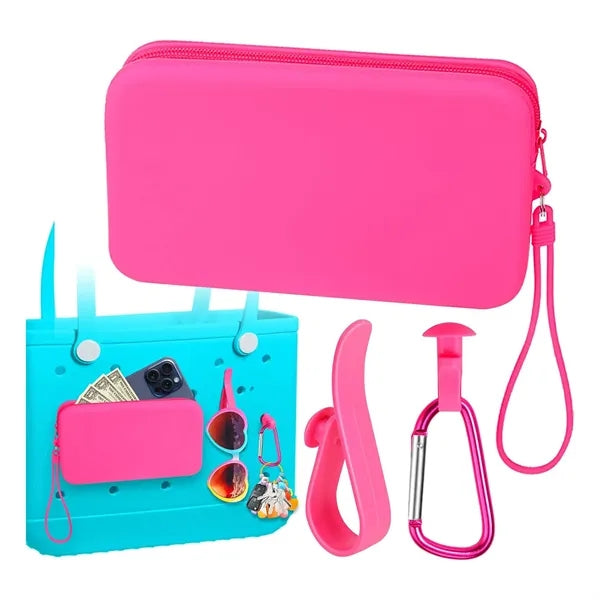 Silicone Wallet for Bogg Bag Phone Holder