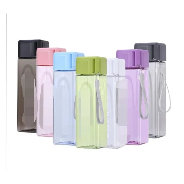 17oz Simple Square Universal Plastic Milk Tea Cup