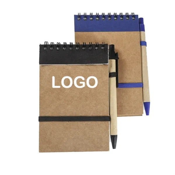 Upward Spiral Notebook with Pen
