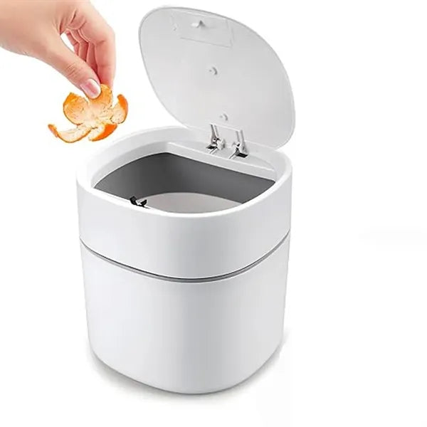 Mini Desk Trash Can with Lid