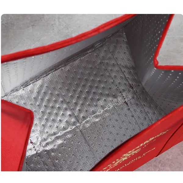 Laminated EPE Aluminum Foil Insulation Tote Bag