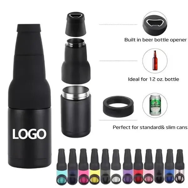 12oz 3-in-1 Beer Can Cooler