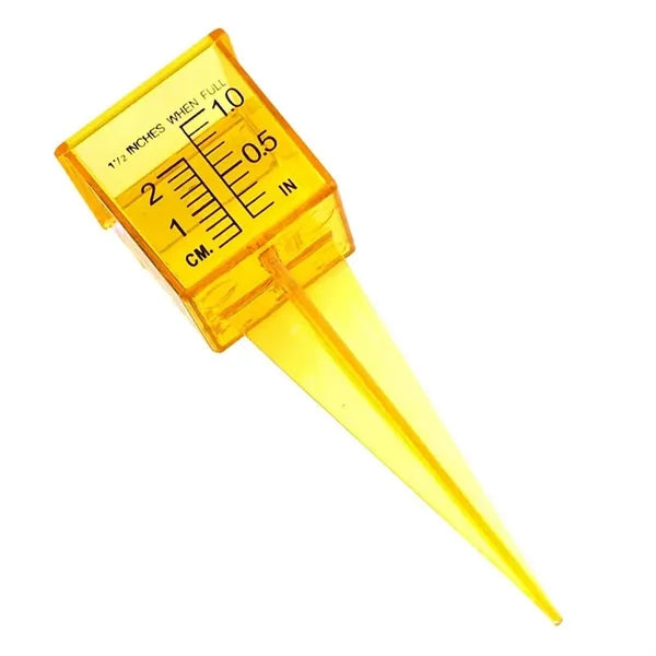 Durable Outdoor Rain Gauge with Ground Spike
