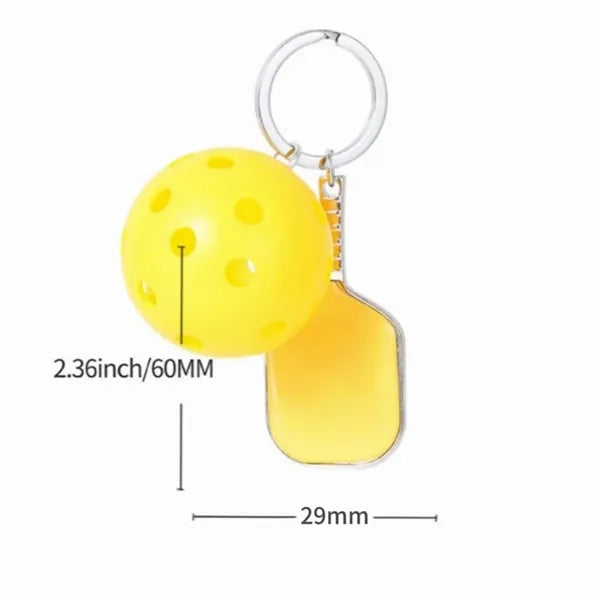 Pickleball Keychain Gift Set
