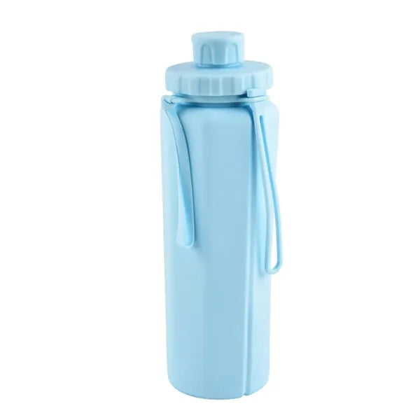 20oz BPA-Free Foldable Thickened Outdoor Silicone Bottle