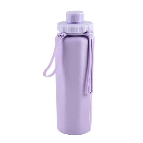 20oz BPA-Free Foldable Thickened Outdoor Silicone Bottle