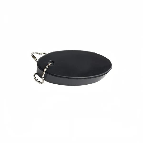 PU Oval Floating Keychain