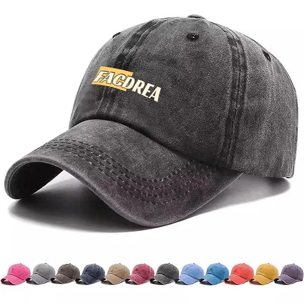 Vintage Washed Cotton Baseball Cap