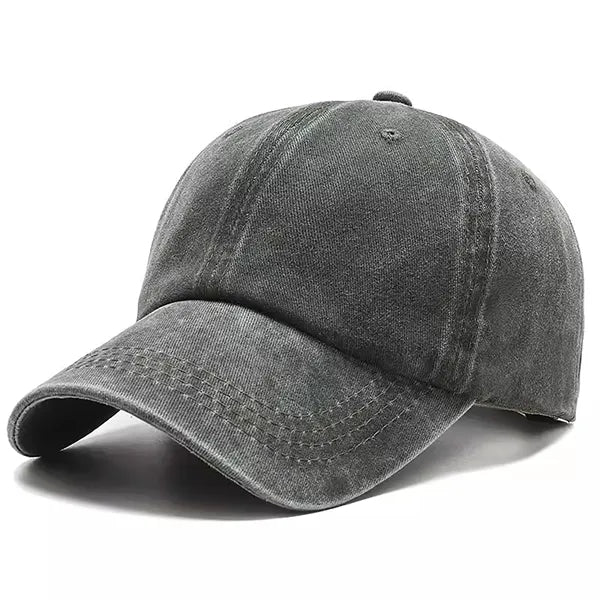 Vintage Washed Cotton Baseball Cap