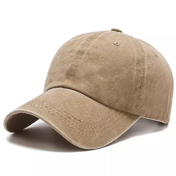 Vintage Washed Cotton Baseball Cap