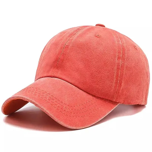Vintage Washed Cotton Baseball Cap