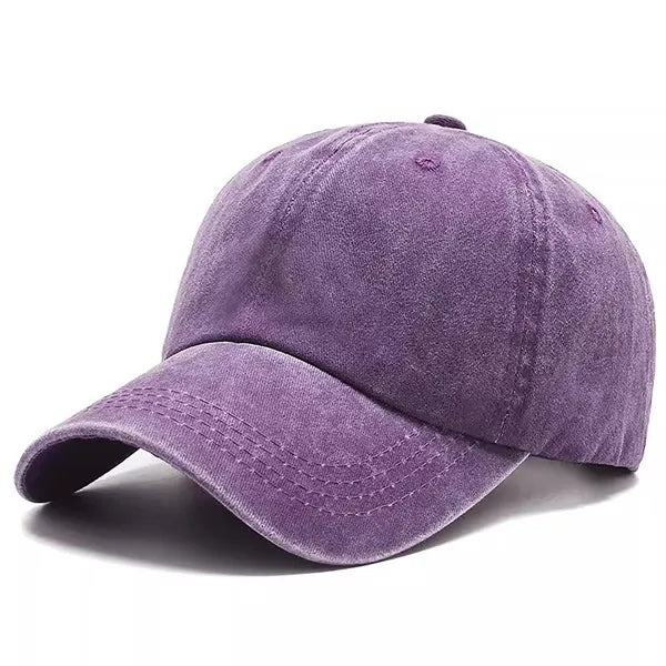 Vintage Washed Cotton Baseball Cap