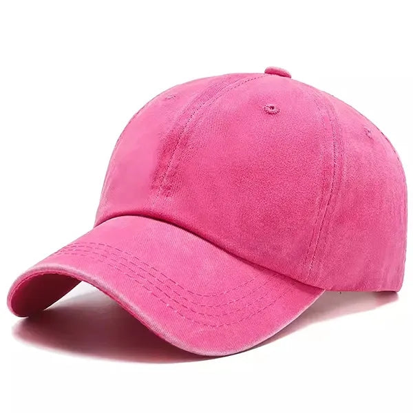 Vintage Washed Cotton Baseball Cap