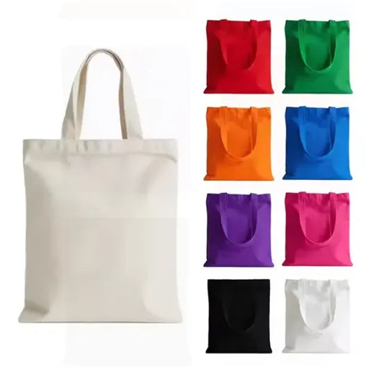 Natural Cotton Canvas Tote Bag