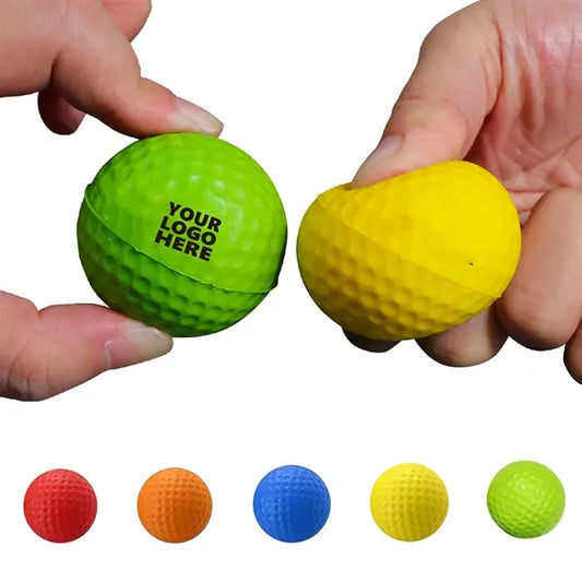 Colorfol Golf Ball Set Pressure Relief Toy