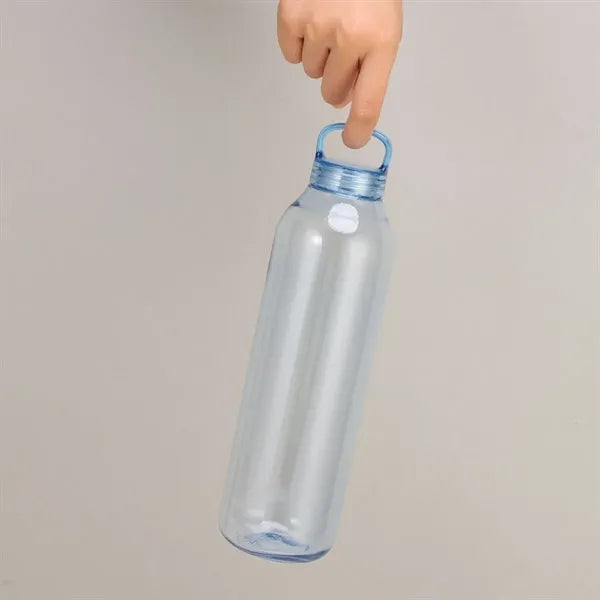 17oz Fully Transparent and Thickened Sports Plastic Bottle