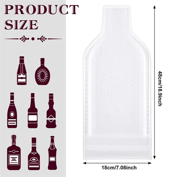 Travel Wine Bottle Protector Sleeve Leakproof