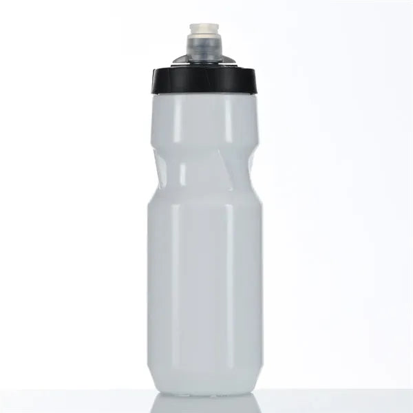 24oz Squeeze-Type Cycling Water Bottle With Water Stop Valve