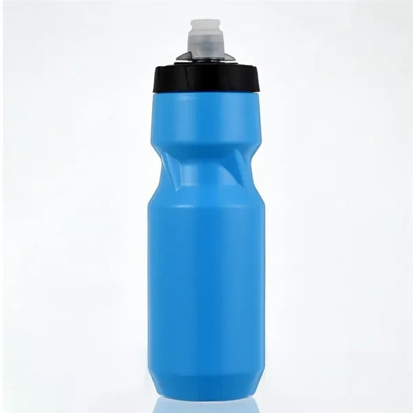 24oz Squeeze-Type Cycling Water Bottle With Water Stop Valve