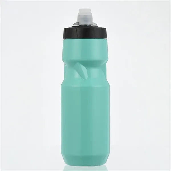 24oz Squeeze-Type Cycling Water Bottle With Water Stop Valve