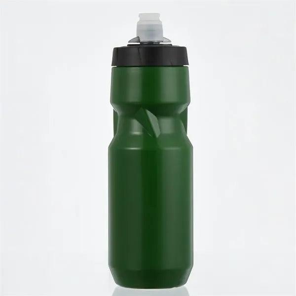 24oz Squeeze-Type Cycling Water Bottle With Water Stop Valve