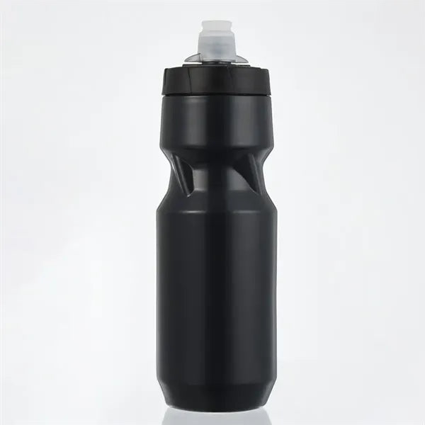 24oz Squeeze-Type Cycling Water Bottle With Water Stop Valve