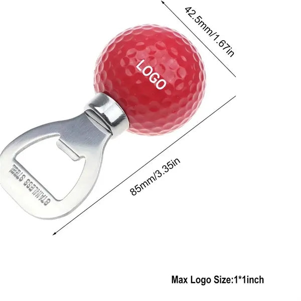 Golf Ball Bottle Opener