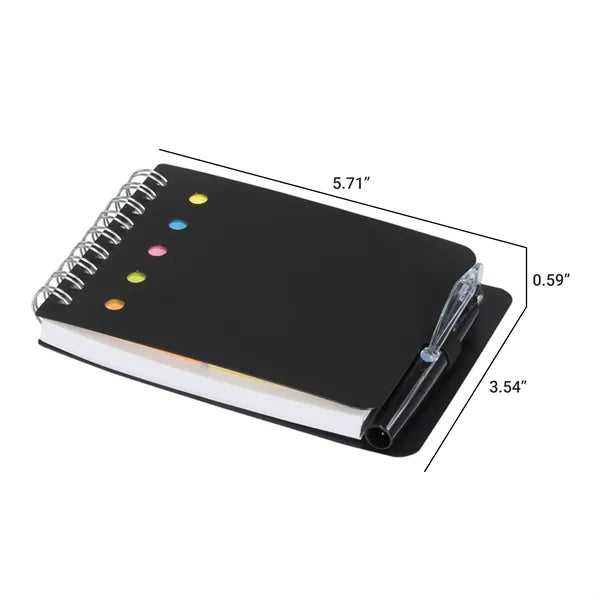 Notebook Set with Sticky Notes