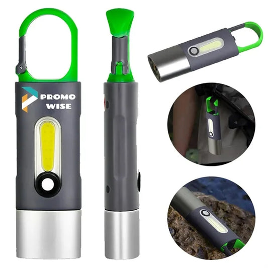 Mini TC Fast Charging IP55 Waterproof Flashlight with Hook