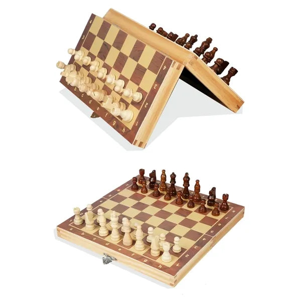 Magnetic Wood Chess Game