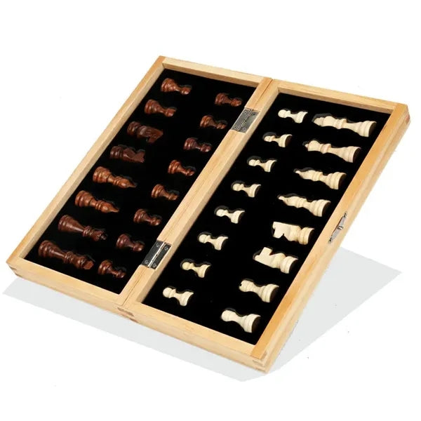 Magnetic Wood Chess Game