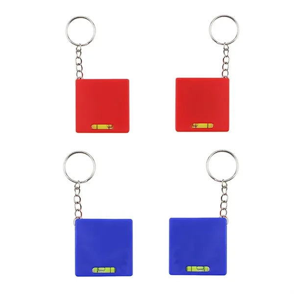 Mini Keychain Tape Measure Level