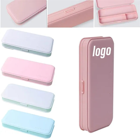 Macaron-Colored Pencil Case