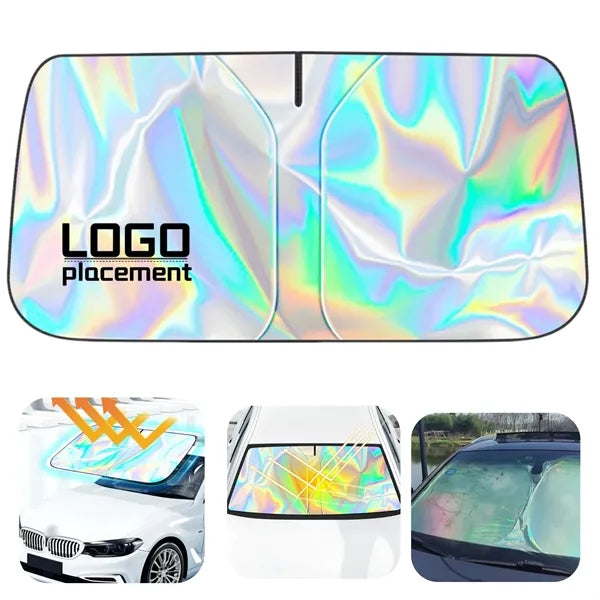 Car Front Windshield Laser Sunshade for Heat Insulation