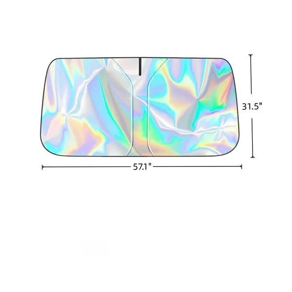 Car Front Windshield Laser Sunshade for Heat Insulation