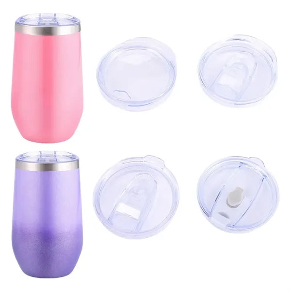 16 oz Stainless Steel Double Wall Egg Shape Wine Tumbler