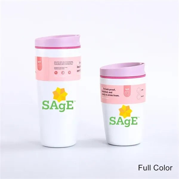 12/20 oz Stainless Steel Double Wall Travel Coffee Tumbler