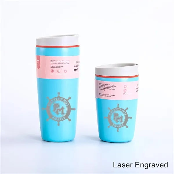 12/20 oz Stainless Steel Double Wall Travel Coffee Tumbler