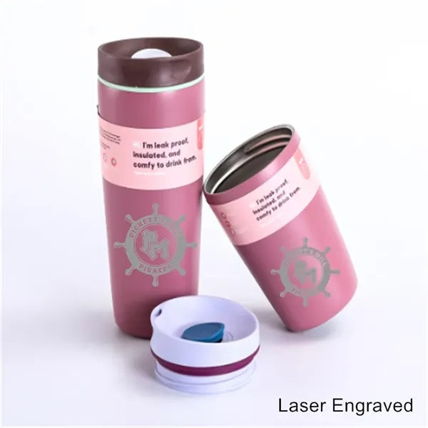 12/20 oz Stainless Steel Double Wall Travel Coffee Tumbler