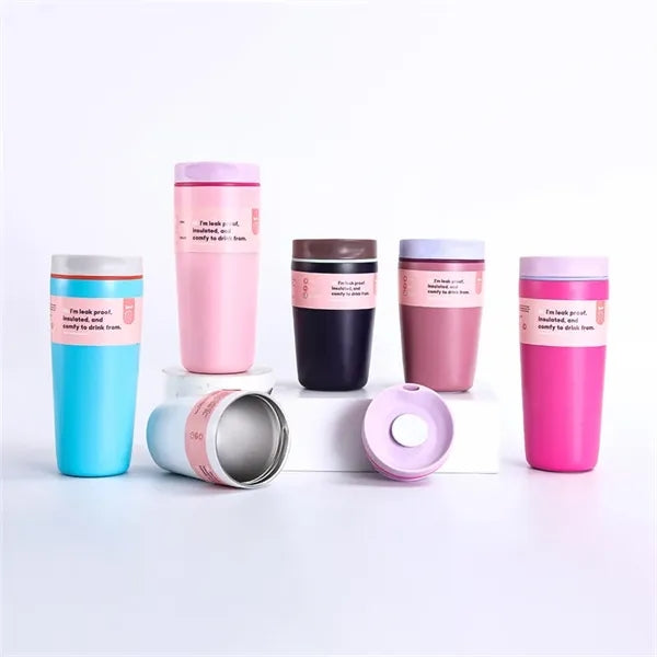 12/20 oz Stainless Steel Double Wall Travel Coffee Tumbler