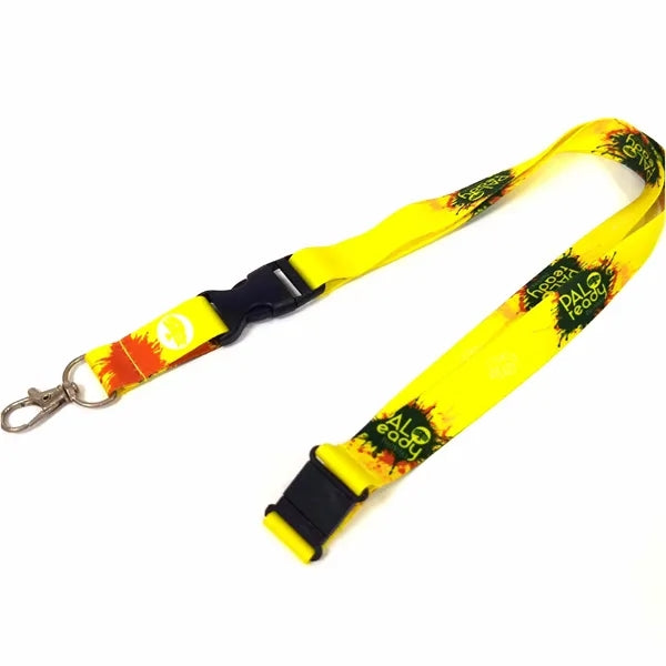 3/4" Dye Sublimation Lanyard with Safety Breakaway & Buckle