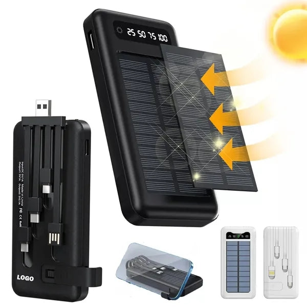 Magnetic Portable Solar Power Bank