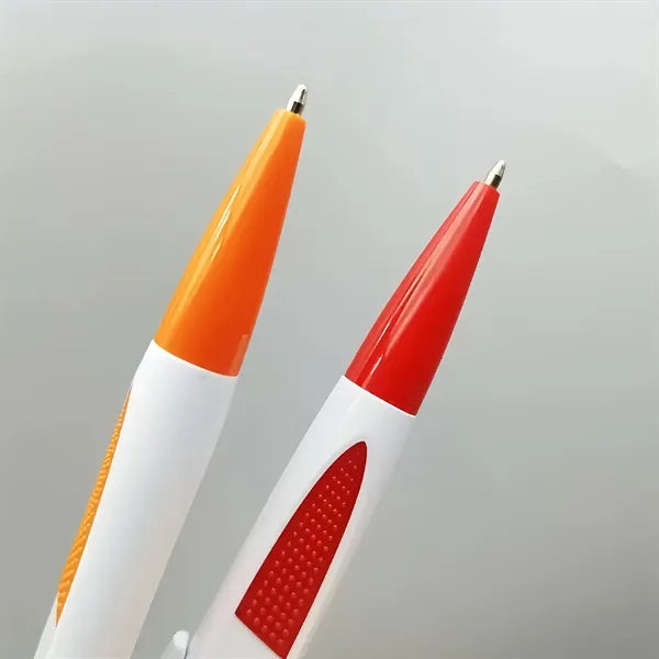 Ballpoint pens with colorful handles suitable for branding