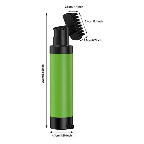 Golf Club Groove Cleaner with Spray Bottle and Brush
