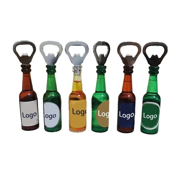 Novelty Magnetic Bottle Shape Opener Fridge Decor