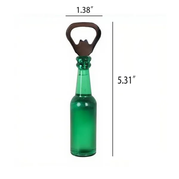 Novelty Magnetic Bottle Shape Opener Fridge Decor