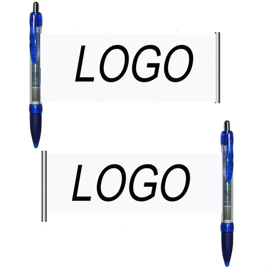 Sleek Long-Barrel Smooth-Writing Advertising Ballpoint Pen